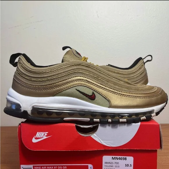 Nike Air Max 97 Metallic Gold - Picture 1 of 12